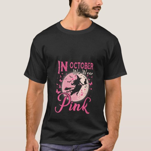 Frauen im Oktober tragen wir rosa Rosa Rosa Hallow T-Shirt (Vorderseite)