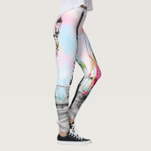 Frauen im Pariser Eiffelturm Leggings (Rechts)