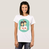 Frauen im Shirt (Vorne ganz)