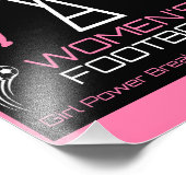 Frauen im Sport Fotodruck (Ecke)