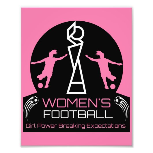 Frauen im Sport Fotodruck (Vorne)