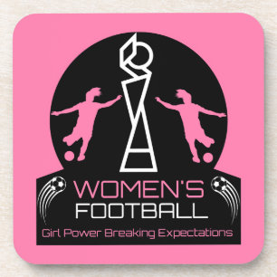 Frauen im Sport Getränkeuntersetzer