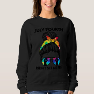 Frauen im vierten Juli haben mir 1865 1 nicht Set Sweatshirt