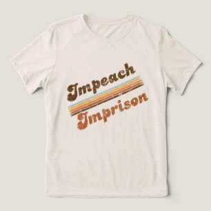Frauen Impeach Vorn und Hinten Gefangen Tee