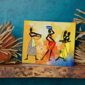 Frauen in Afrika Fotoplatte (Seite)