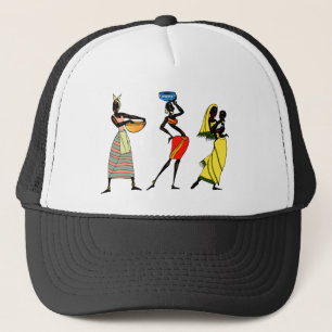 Frauen in Afrika Truckerkappe