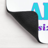 Frauen in allen Größen Mousepad (Ecke)