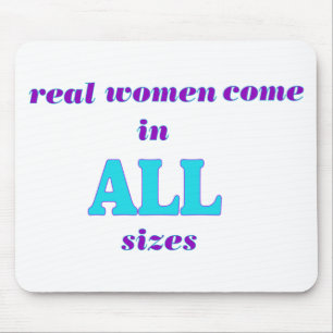 Frauen in allen Größen Mousepad