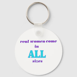 Frauen in allen Größen Schlüsselanhänger