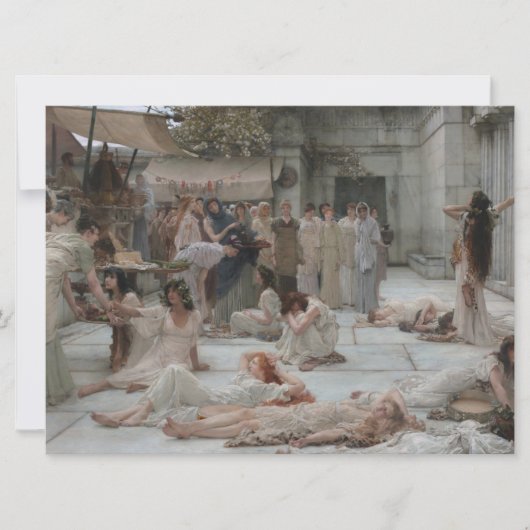 Frauen in Amphissa (antikes Griechenland) Karte (Vorderseite)