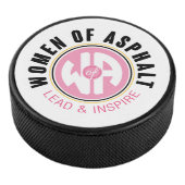Frauen in Asphalt Hockey Puck (3/4)