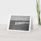 Frauen in Bogenschießaufnahmen Karte (Vorderseite)