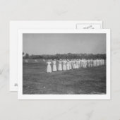 Frauen in Bogenschießaufnahmen Postkarte (Vorne/Hinten)