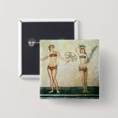 Frauen 'in den Bikinis Button (Vorne & Hinten)