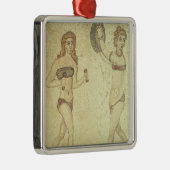 Frauen 'in den Bikinis Silbernes Ornament (Rechts)