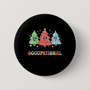 Frauen in der Arbeitstherapie Ota Retro Button
