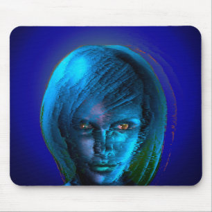 Frauen in der Blues Mousepad