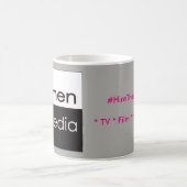 Frauen in der klassischen Tasse der Medien Grau (Mittel)