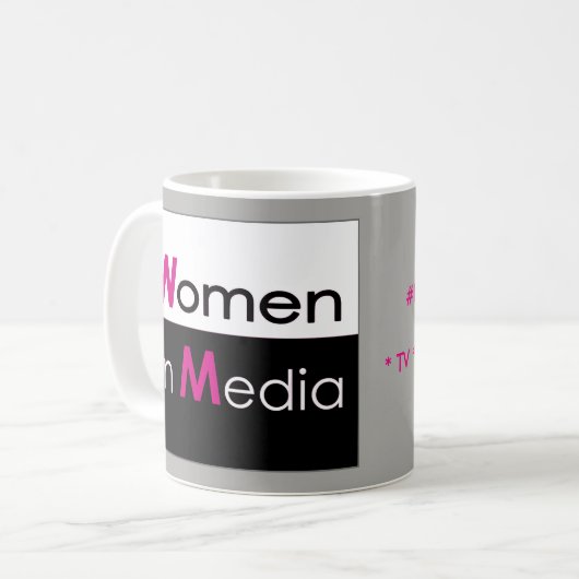 Frauen in der klassischen Tasse der Medien Grau (Vorderseite Links)