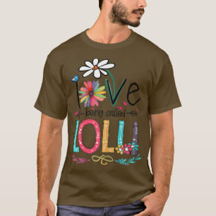 Frauen in der Liebe, die Lolli Sonnenblumen Mütter T-Shirt