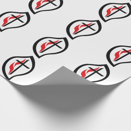 Frauen in der Methodik Geschenkpapier (Ecke)