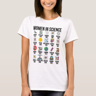 Frauen in der naturwissenschaftlichen Chemie Physi T-Shirt