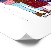 Frauen in der Welt - 4 Poster (Ecke)