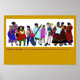 Frauen in der Welt Poster