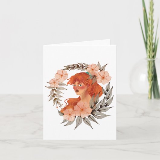 Frauen in der Weltblase Karte (Vorderseite)