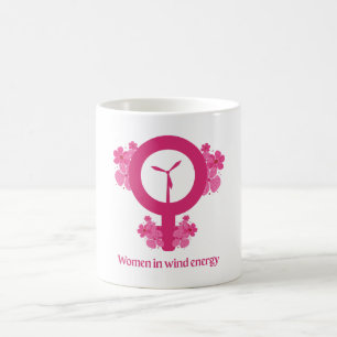 Frauen in der Windenergie – Feministisches Geschen Kaffeetasse