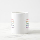 Frauen in der Wissenschaft, Lehrerin in der Wissen Kaffeetasse (Mittel)