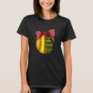 Frauen in dieser Lela Liebe ihr Softball Girl Soft T-Shirt