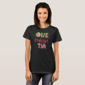 Frauen in einem Melon Tia Niedliches Wassermelone T-Shirt (Vorne ganz)