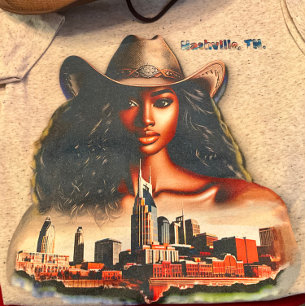 Frauen in Farbe und Nashville Music Tri-Blend Shirt