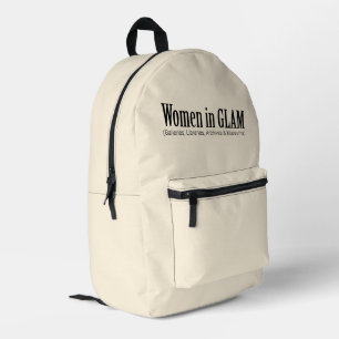 Frauen in GLAM Bedruckter Rucksack