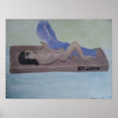 Frauen in Holzmalerei-Poster Poster (Vorne)