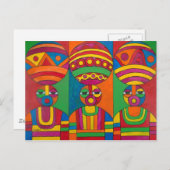 Frauen in Kalabrien II Postkarte (Vorne/Hinten)