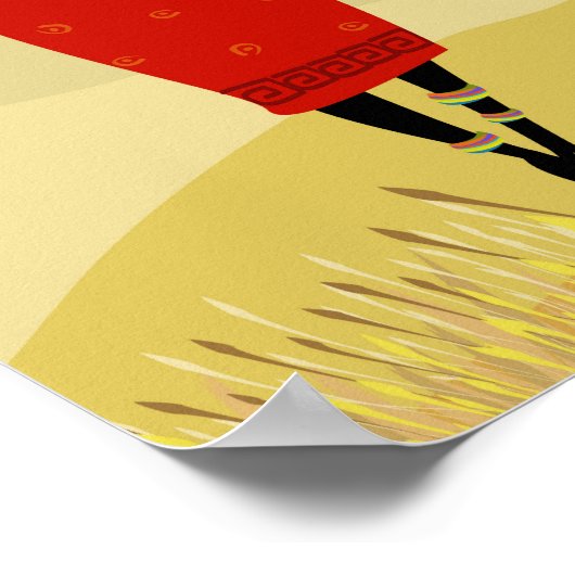 Frauen in Kenia Poster (Ecke)