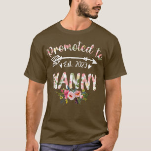 Frauen in Kindergarten Est 2023 Blumengestein T-Shirt