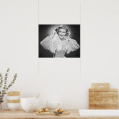 Frauen in Kleid 2 Poster (Küche)