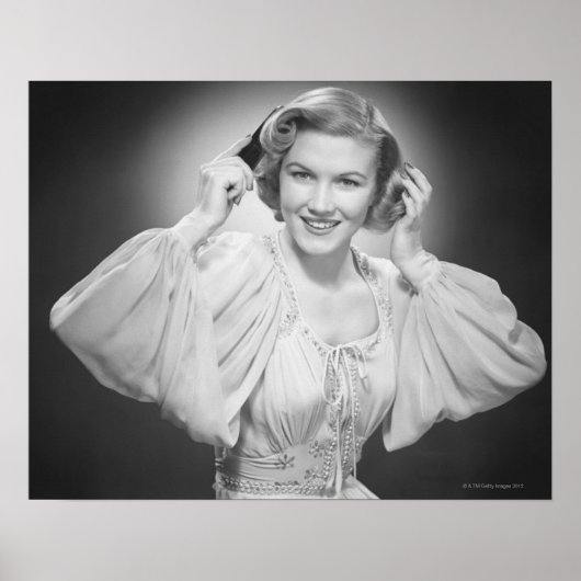 Frauen in Kleid 2 Poster (Vorne)