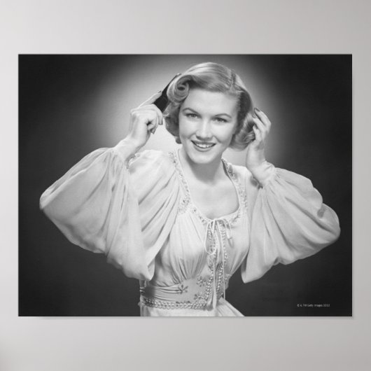Frauen in Kleid 2 Poster (Vorne)