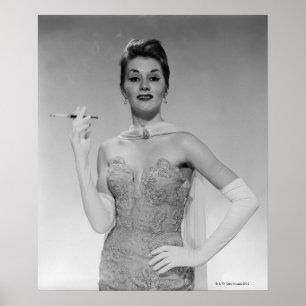 Frauen in Kleidung Poster