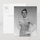 Frauen in Kleidung Postkarte (Vorne/Hinten)