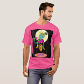 Frauen in künstlerischer Farbe Lord Shri Krishna m T-Shirt (Vorne ganz)