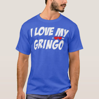Frauen in Liebe mein Gringo Valentinstag für Latin T-Shirt