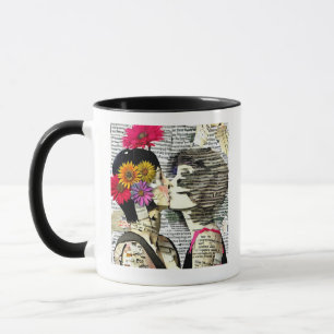 Frauen in Liebe Pride Kiss Tasse
