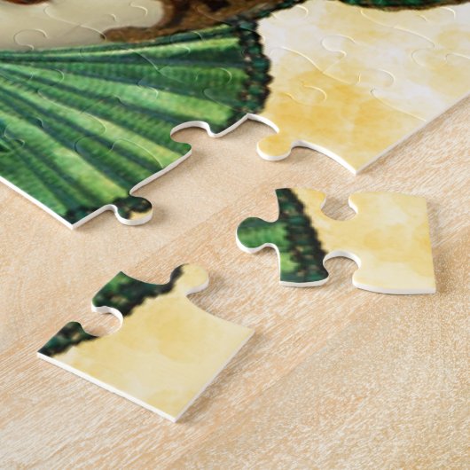 Frauen in Maskenart Puzzle (Seite)