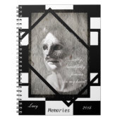 Frauen in Maskenbildern (Notebook) Notizblock (Vorderseite)