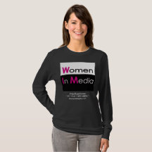 Frauen in Media Long Sleeve Teirt